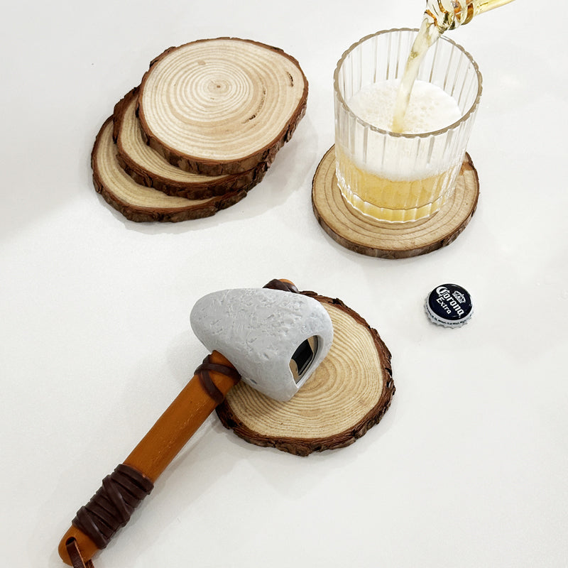 Stone Age Caveman Hammer Bottle Opener