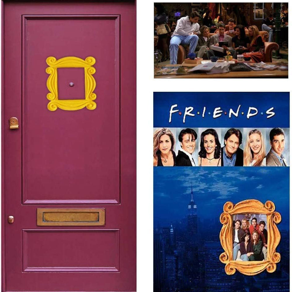 Friends Yellow Peephole Frame